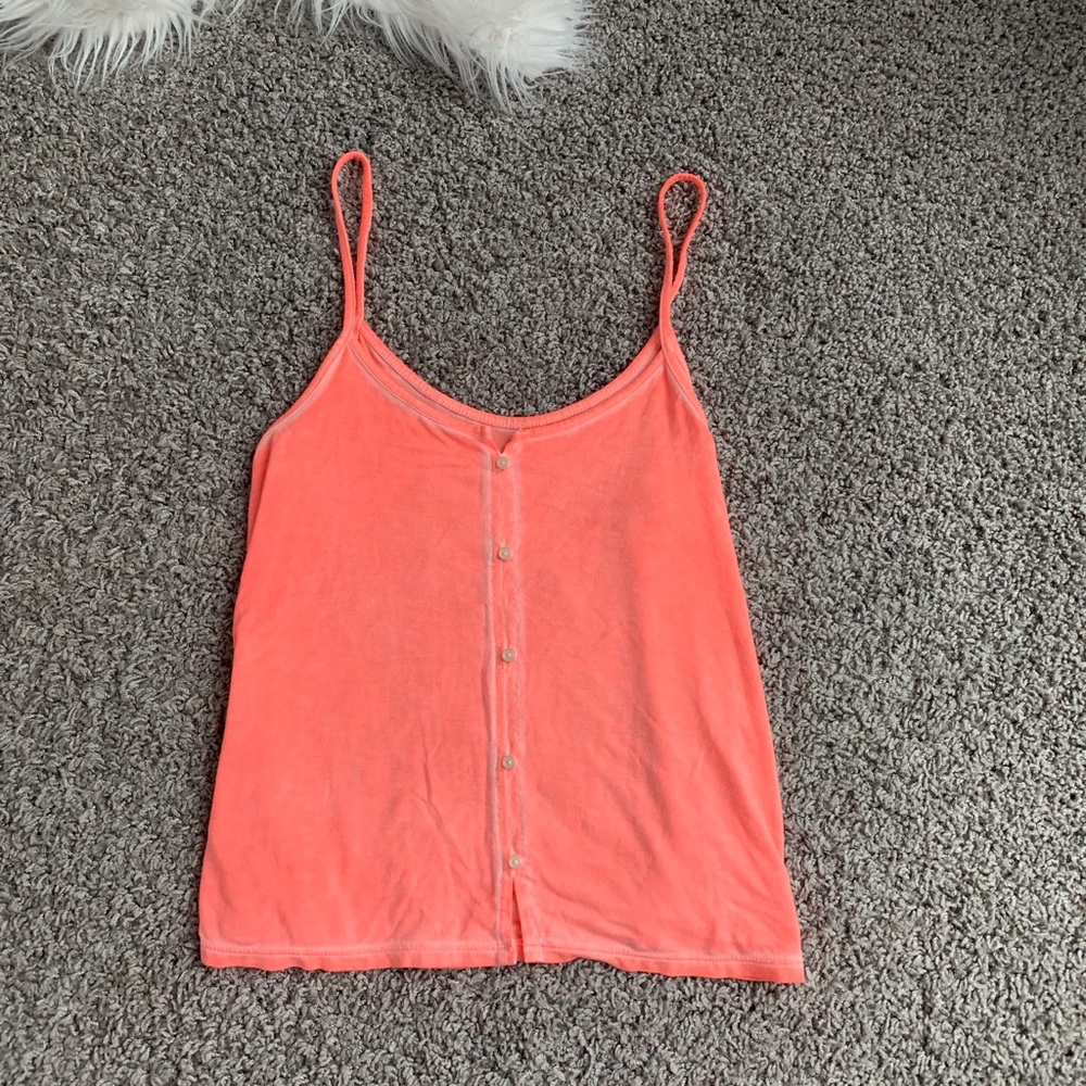 bright pink American Eagle tank